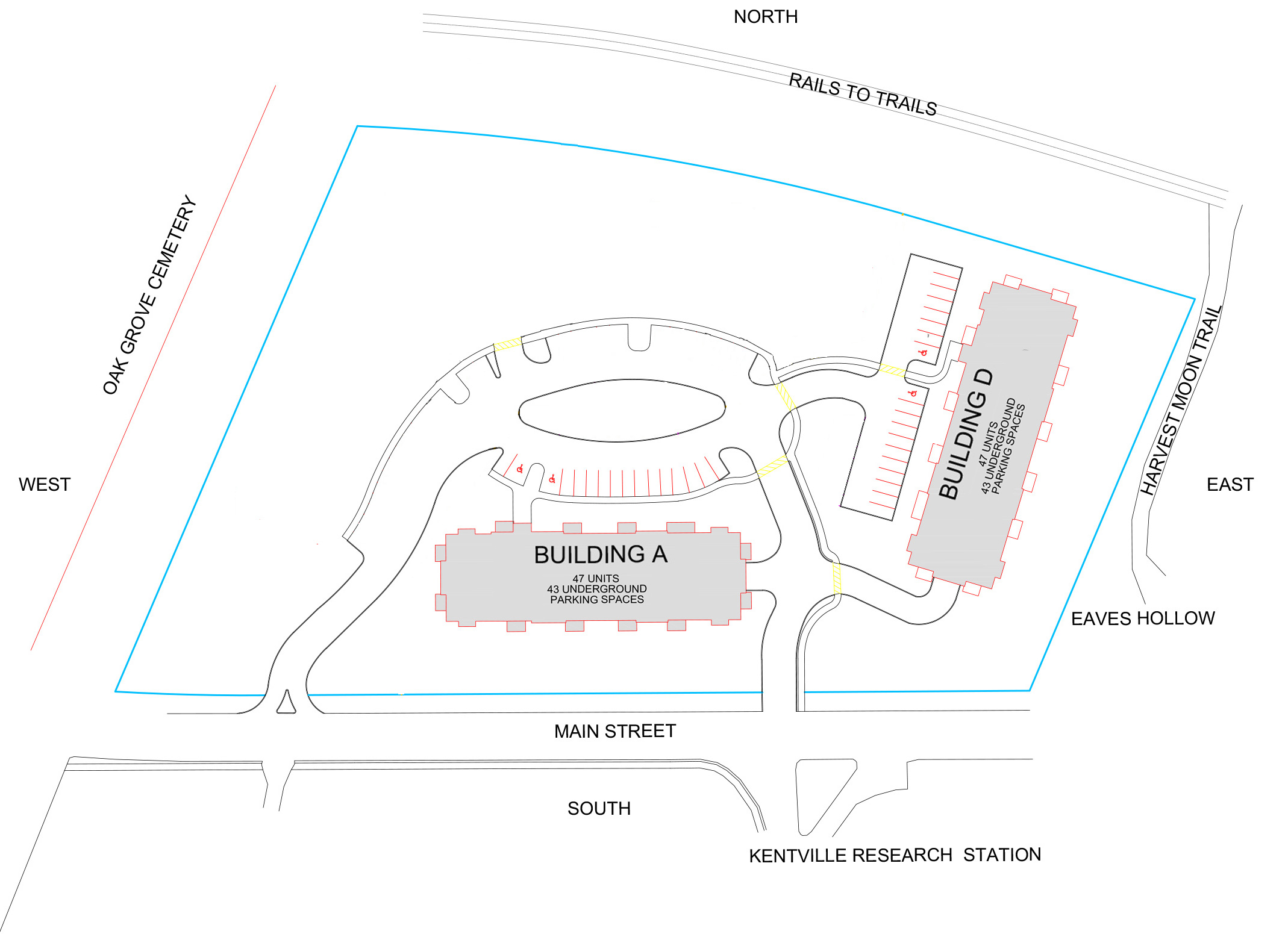 Floor plans Building A Miners Landing Apartments in Kentville