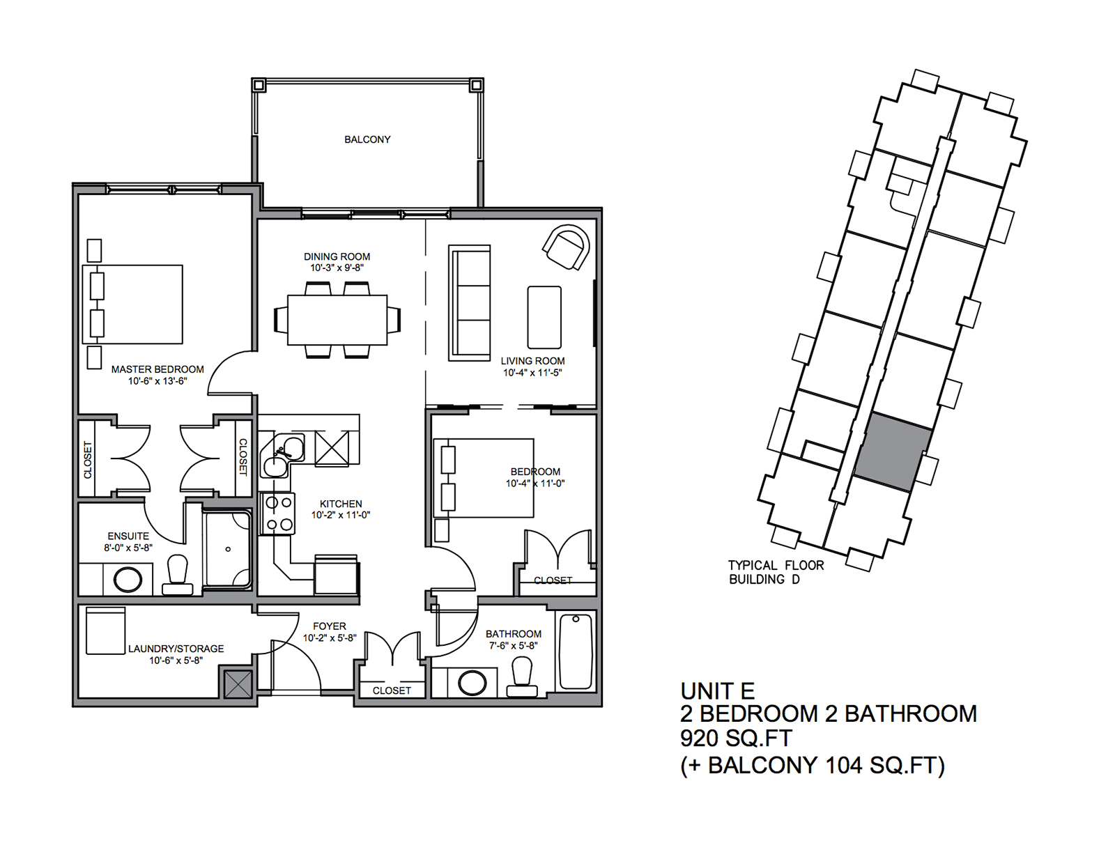 Floor Plans Building D Miners Landing Apartments in Kentville